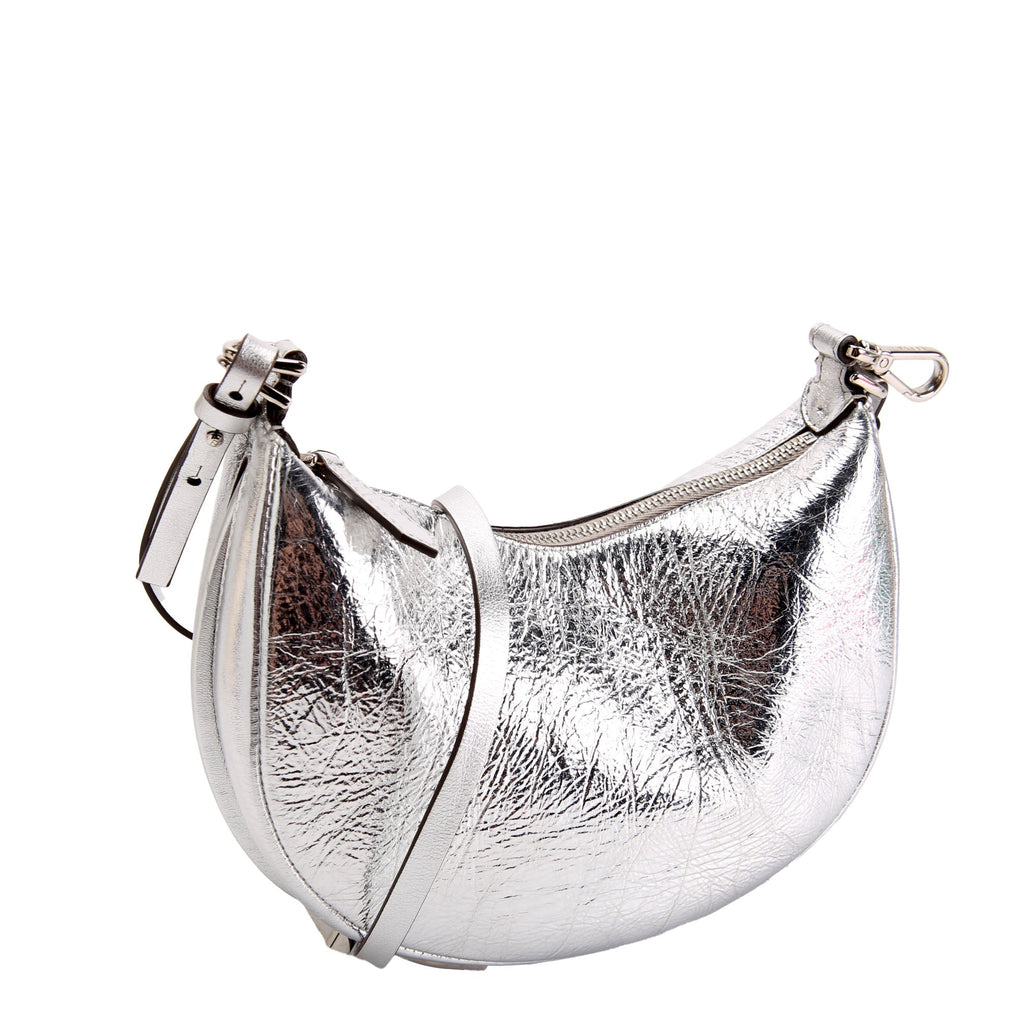 Fendi 8BS081 Fendigraphy Mini Silver