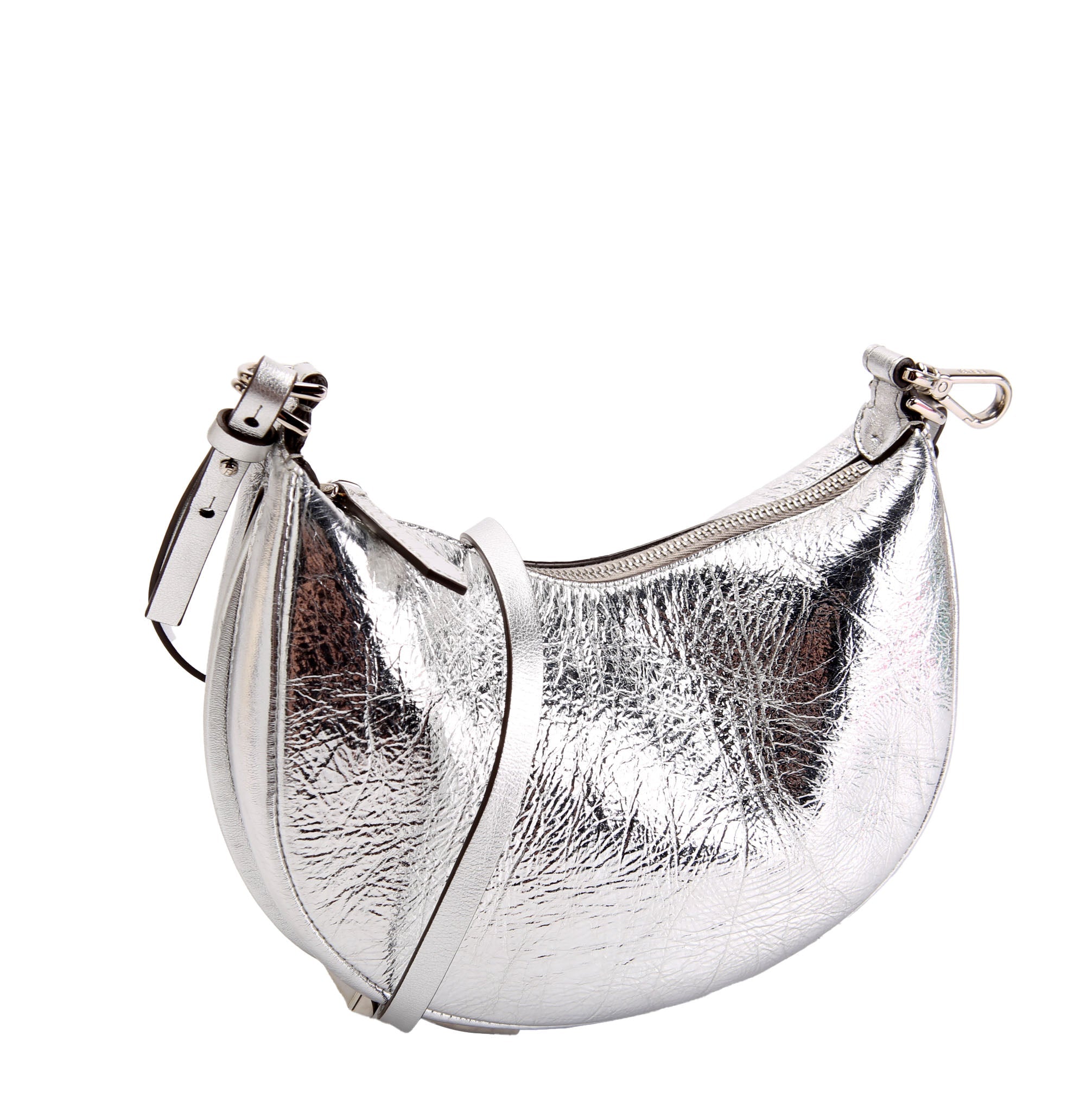 Fendi 8BS081 Fendigraphy Mini Silver