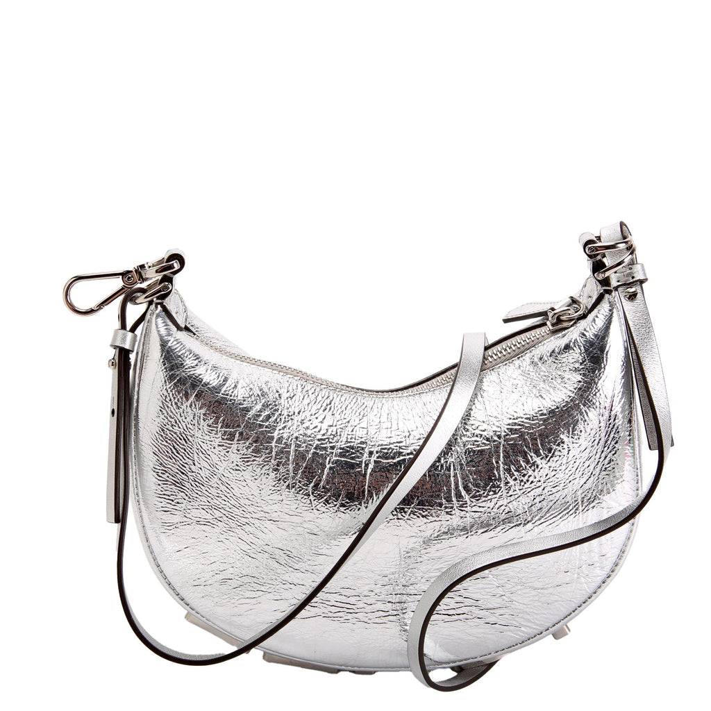 Fendi 8BS081 Fendigraphy Mini Silver