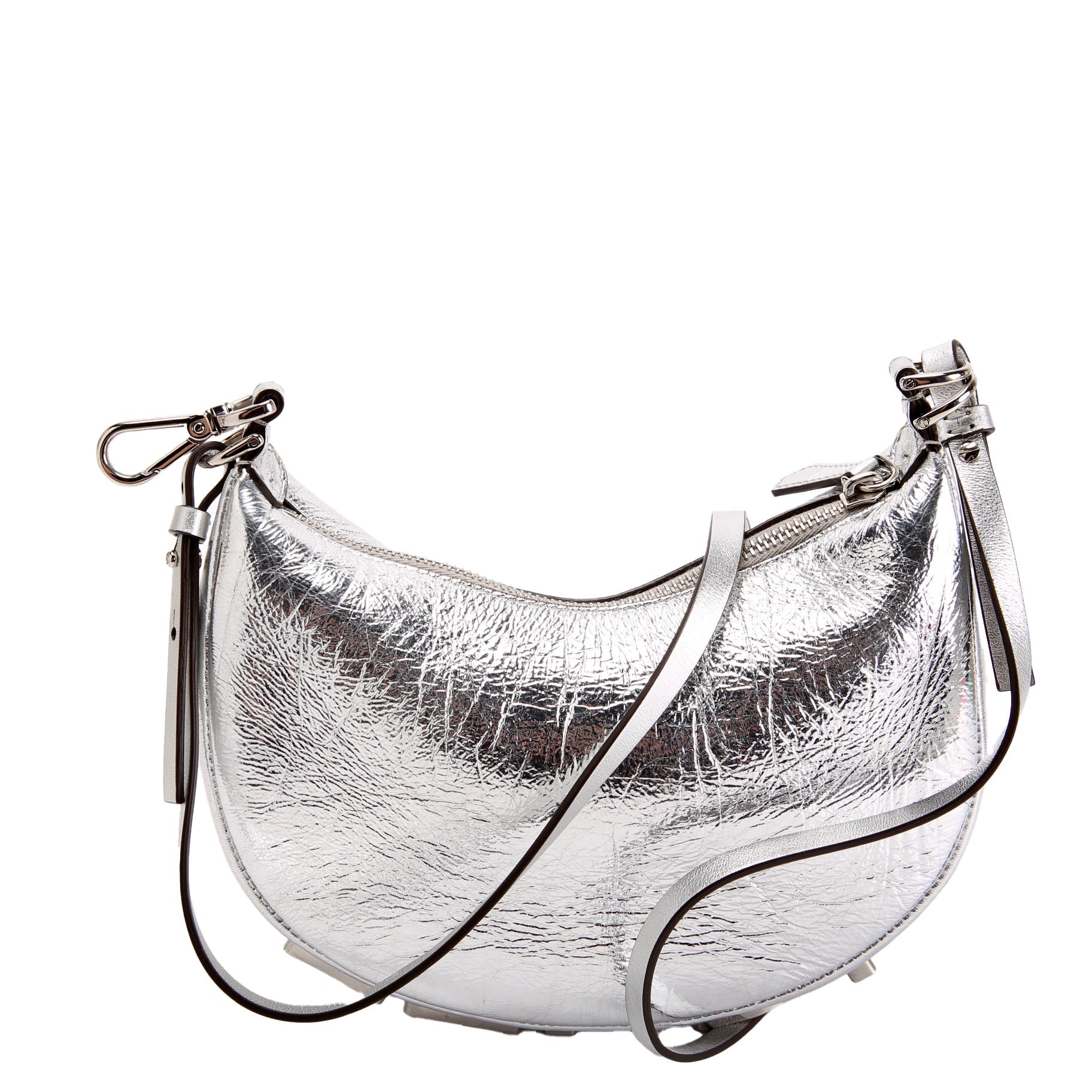 Fendi 8BS081 Fendigraphy Mini Silver