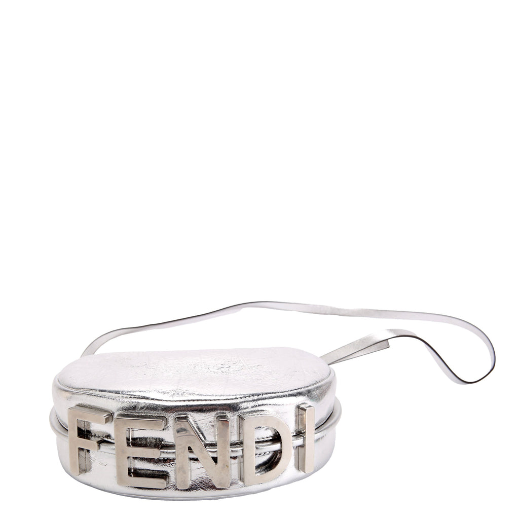 Fendi 8BS081 Fendigraphy Mini Silver