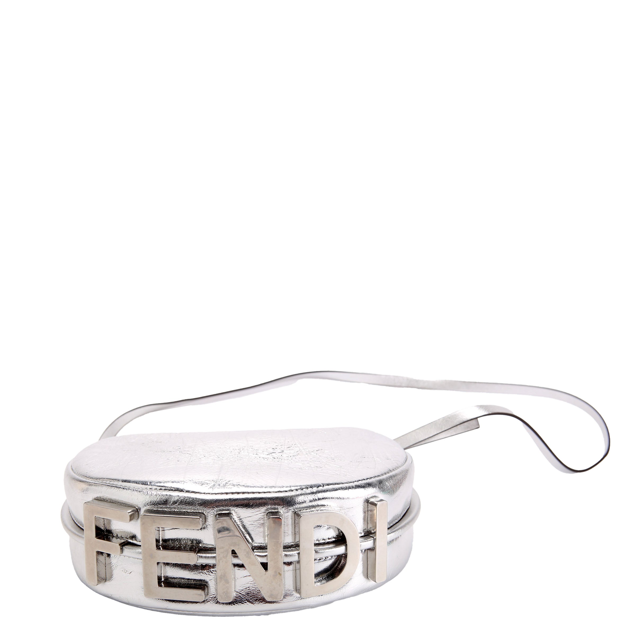 Fendi 8BS081 Fendigraphy Mini Silver