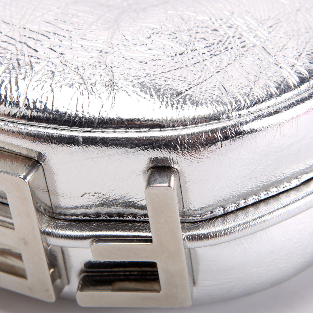 Fendi 8BS081 Fendigraphy Mini Silver