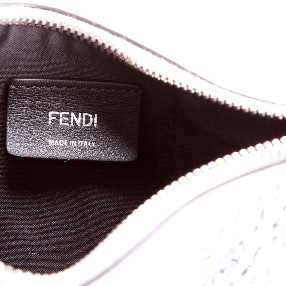 Fendi 8BS081 Fendigraphy Mini Silver