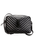 SAINT LAURENT Lou Camera Bag Quilted 612544 Black