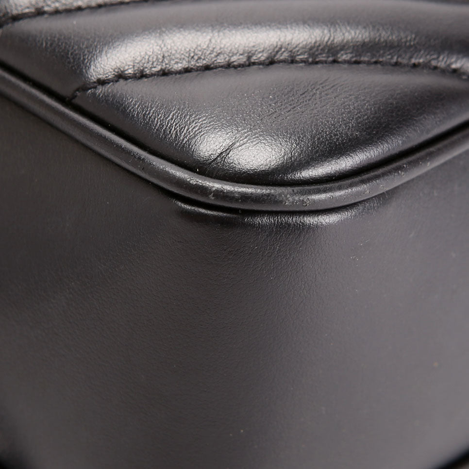 SAINT LAURENT Lou Camera Bag Quilted 612544 Black