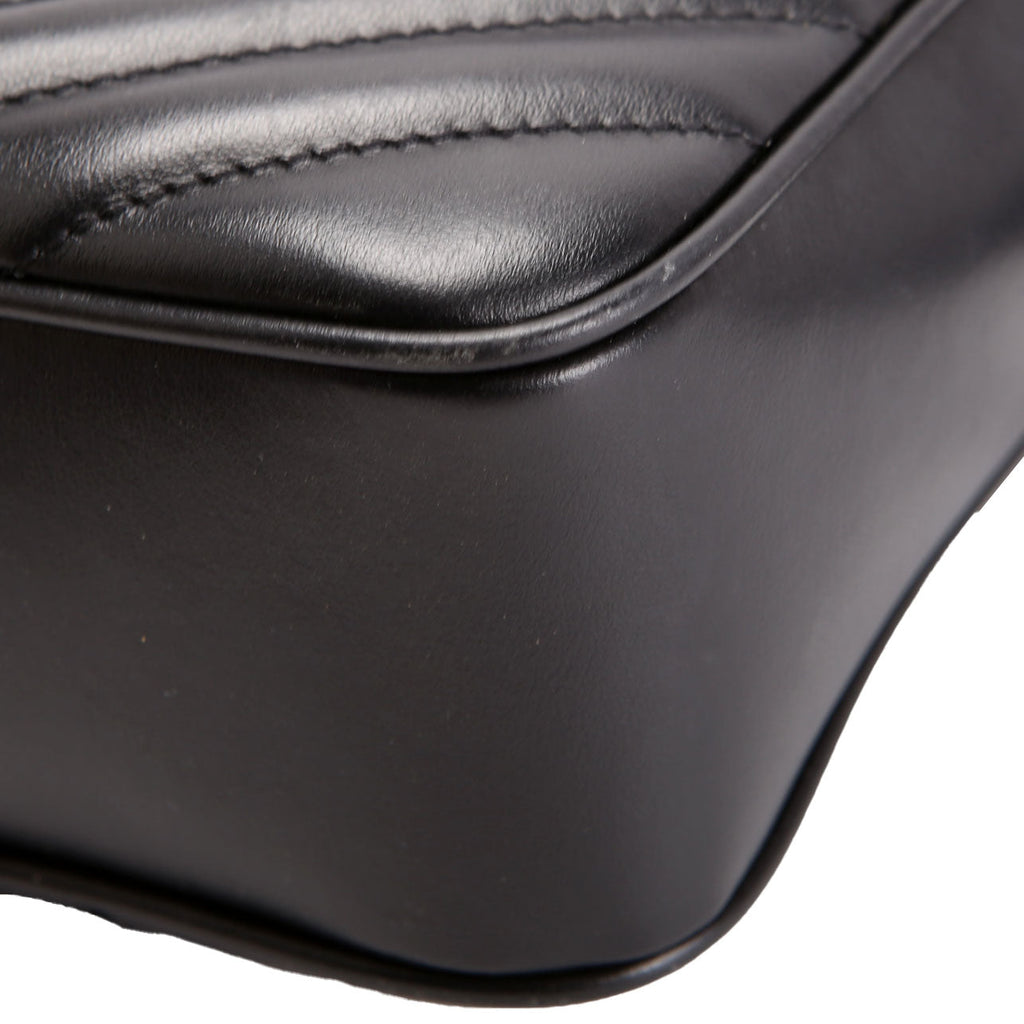 SAINT LAURENT Lou Camera Bag Quilted 612544 Black
