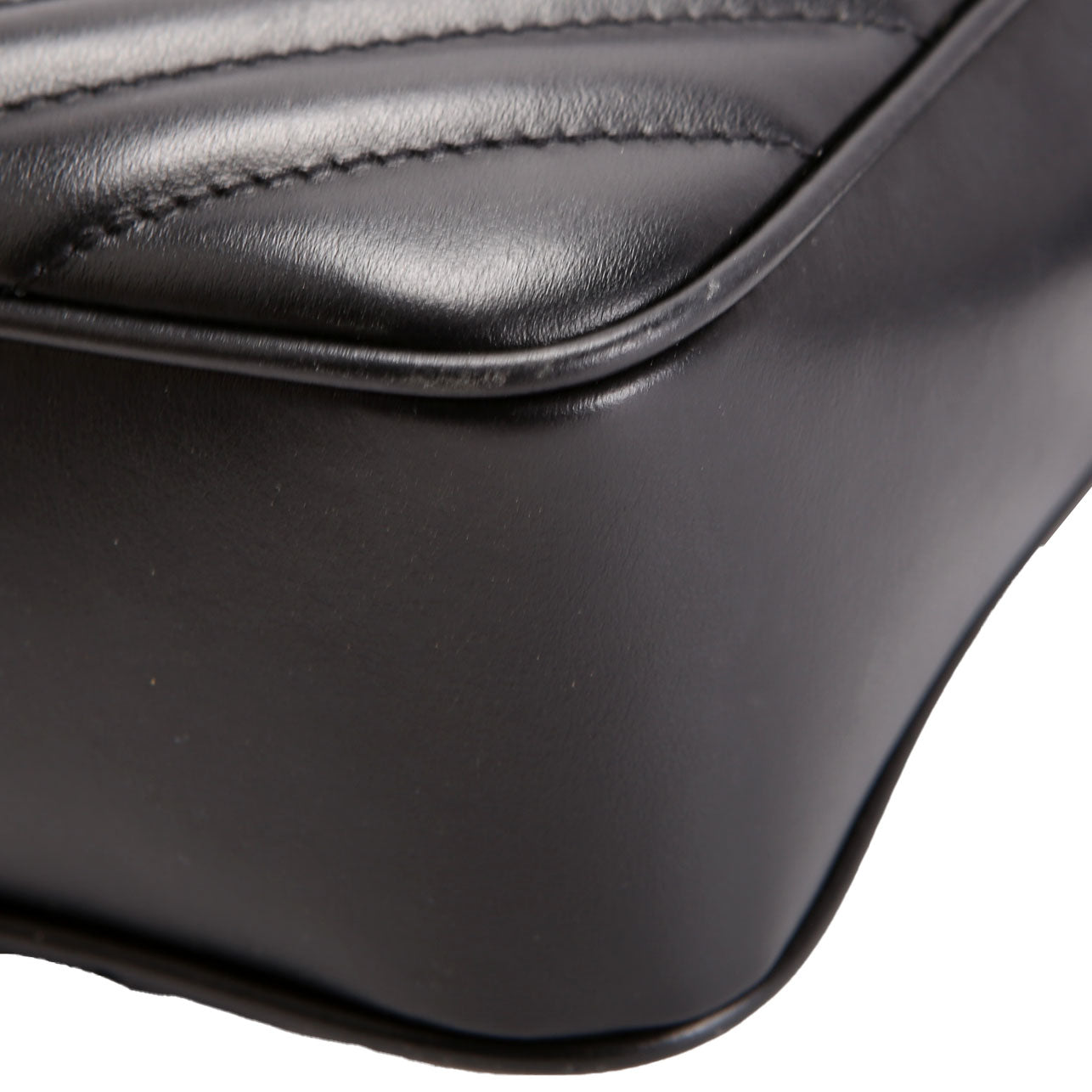 SAINT LAURENT Lou Camera Bag Quilted 612544 Black