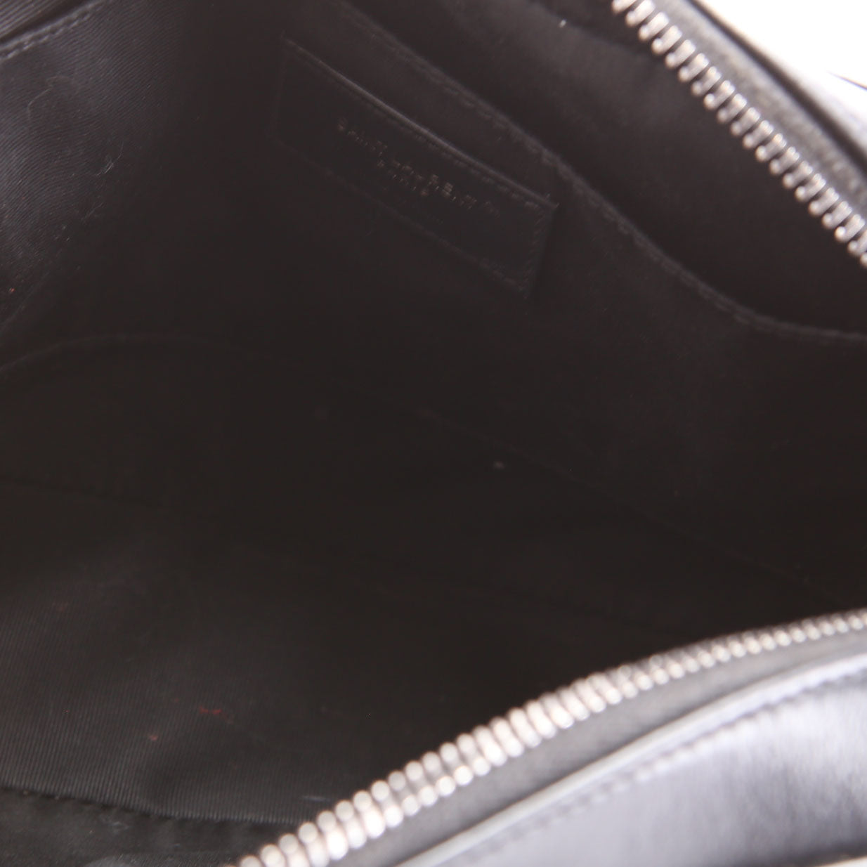 SAINT LAURENT Lou Camera Bag Quilted 612544 Black