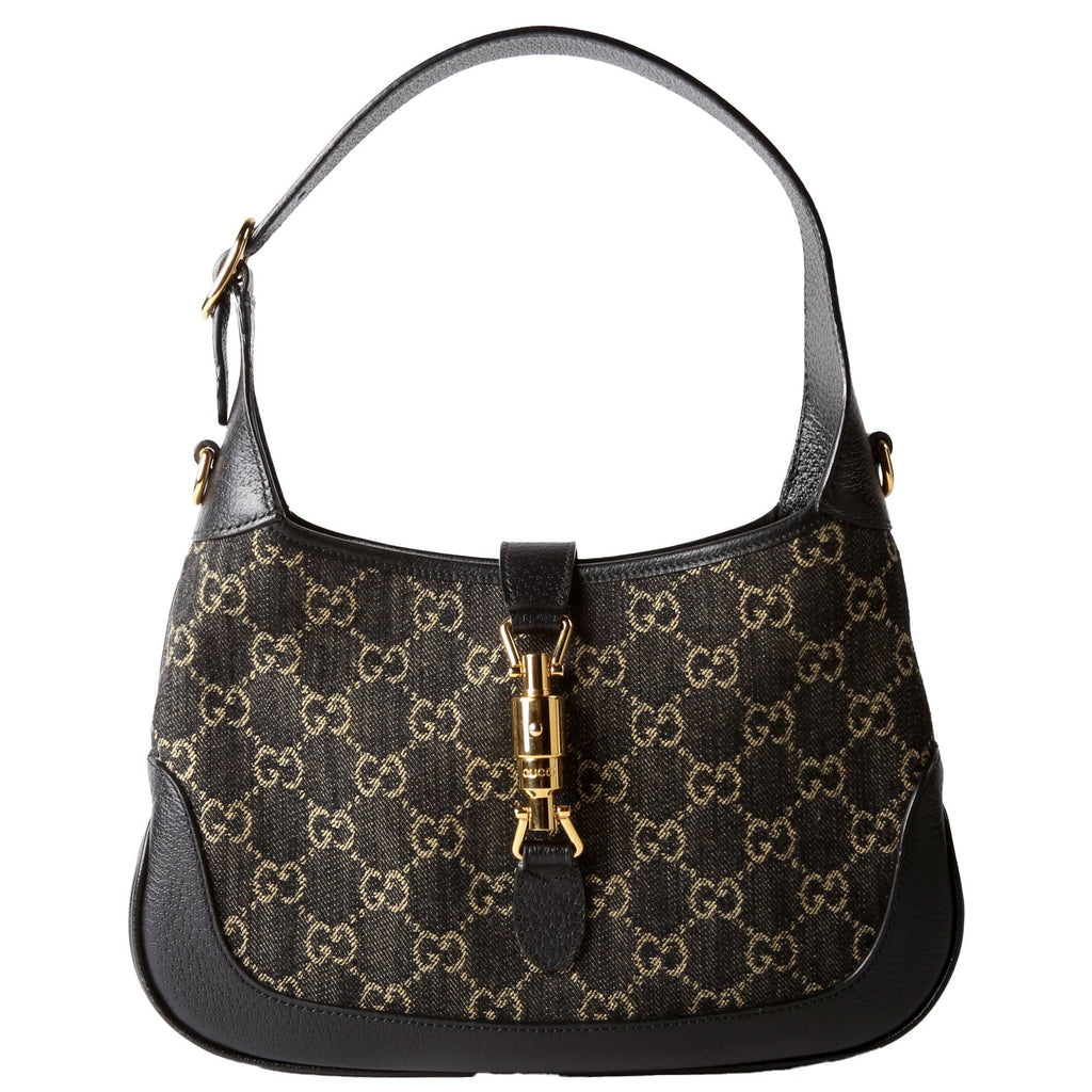 678843 GG Supreme 1961 Jackie Hobo Small Black