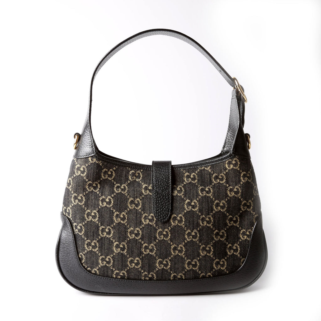 678843 GG Supreme 1961 Jackie Hobo Small Black