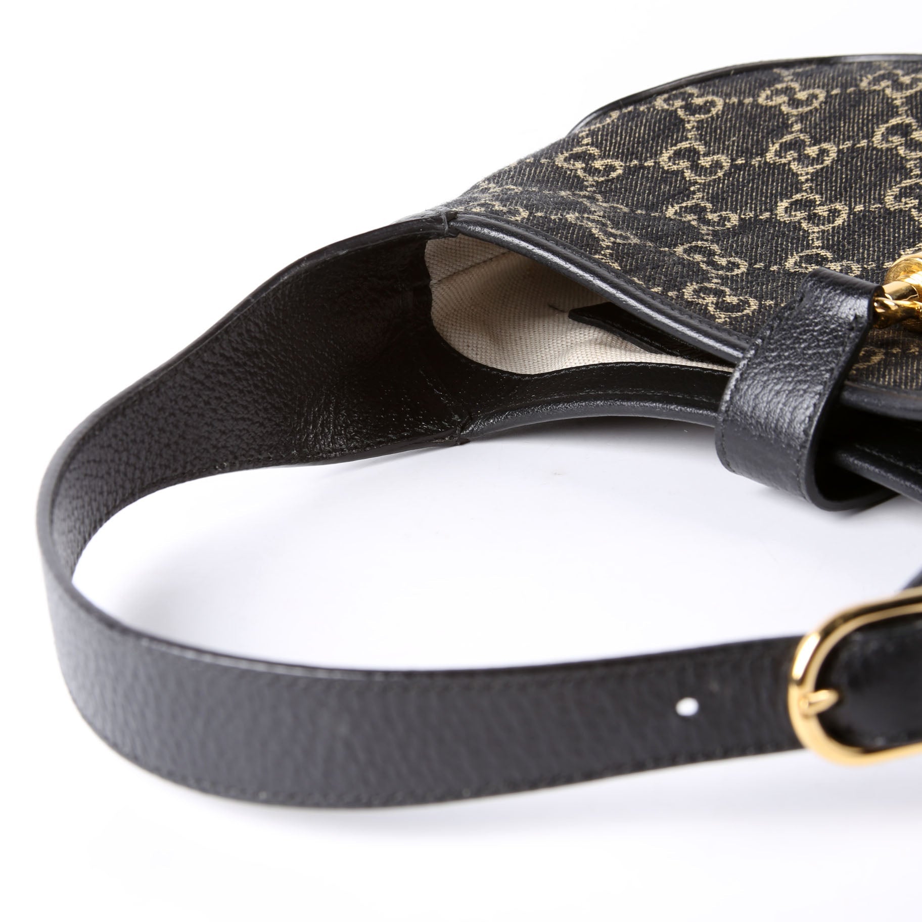 678843 GG Supreme 1961 Jackie Hobo Small Black