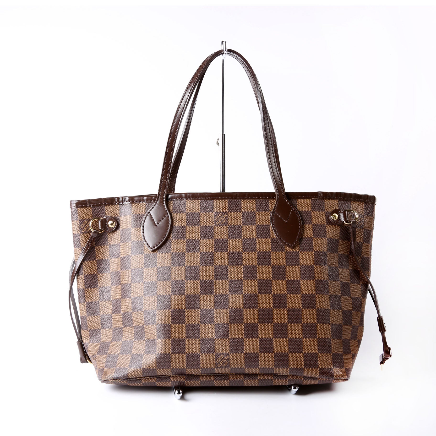 Neverfull PM Damier Ebene Red