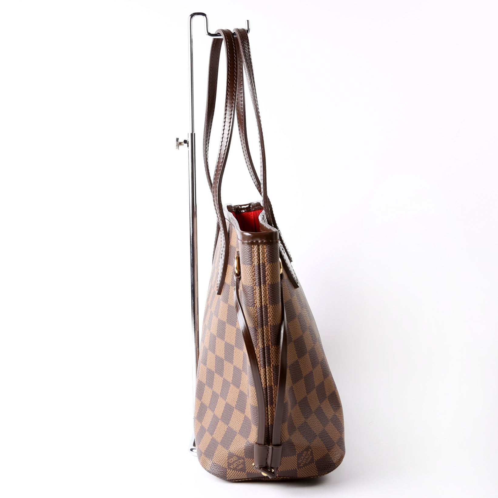 Neverfull PM Damier Ebene Red