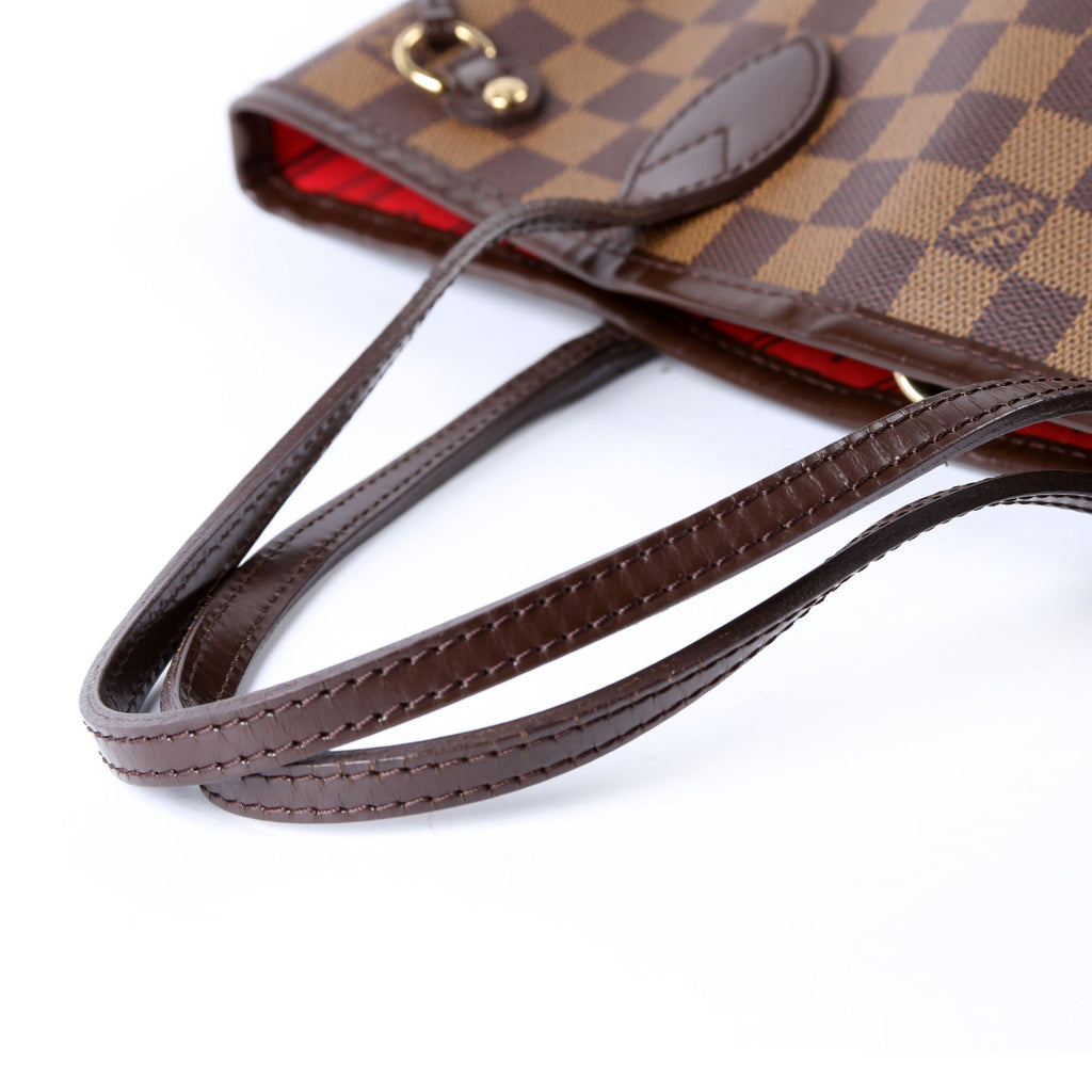 Neverfull PM Damier Ebene Red