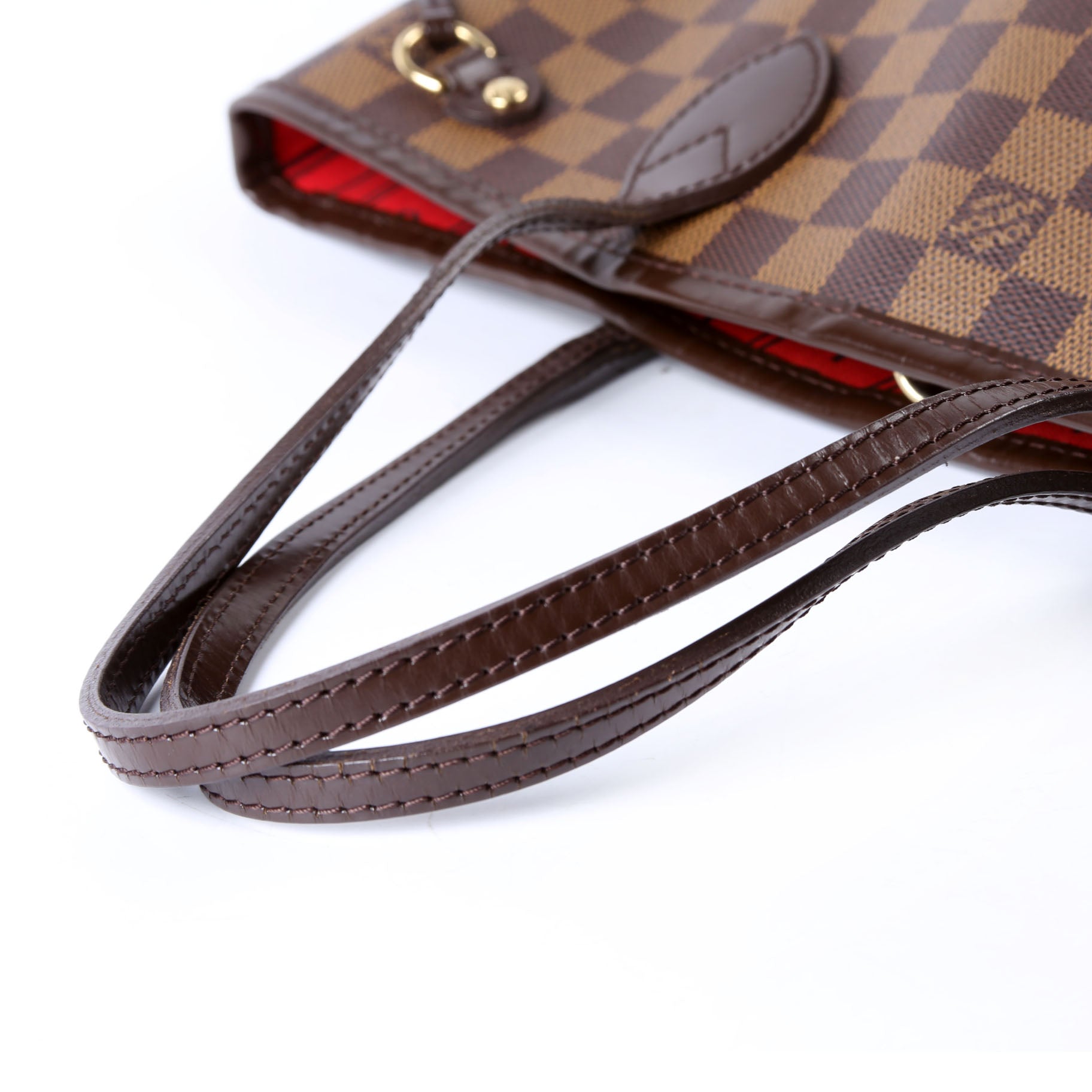 Neverfull PM Damier Ebene Red