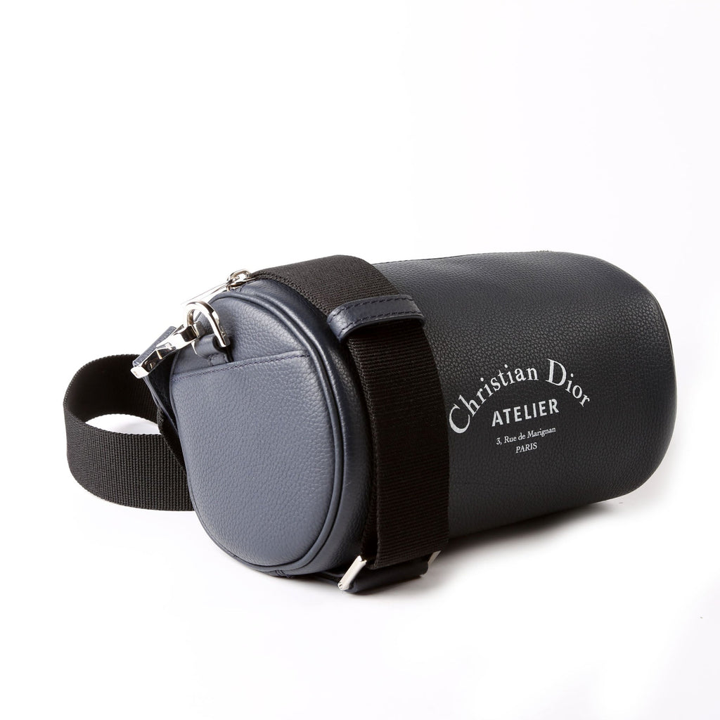 Dior Atelier Roller Shoulder Bag Navy