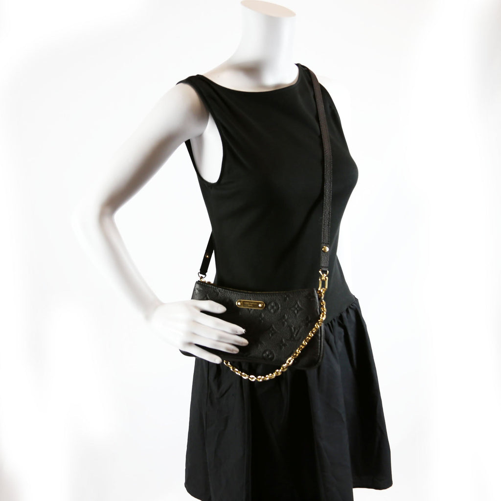 Pochette Liv Empreinte Black