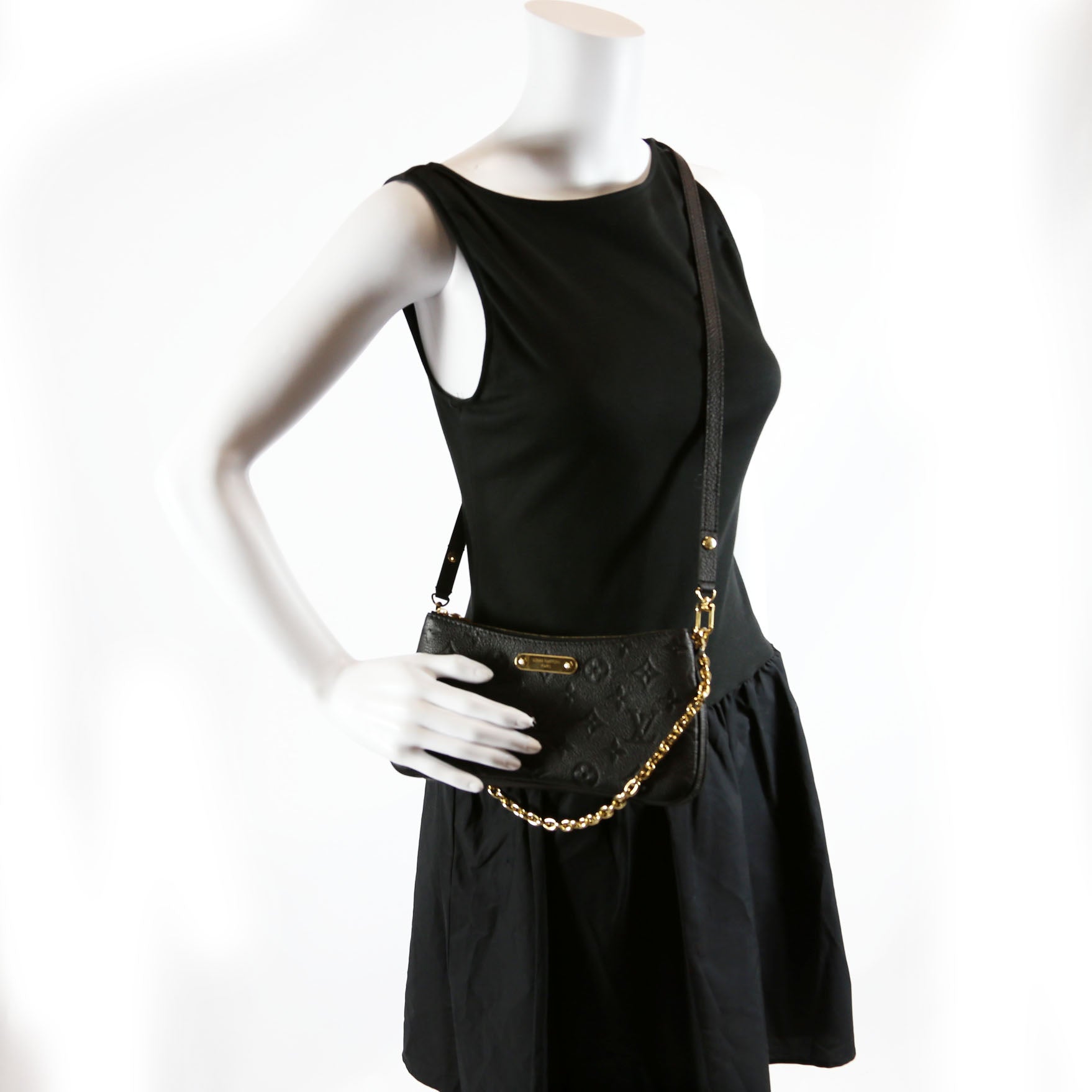 Pochette Liv Empreinte Black