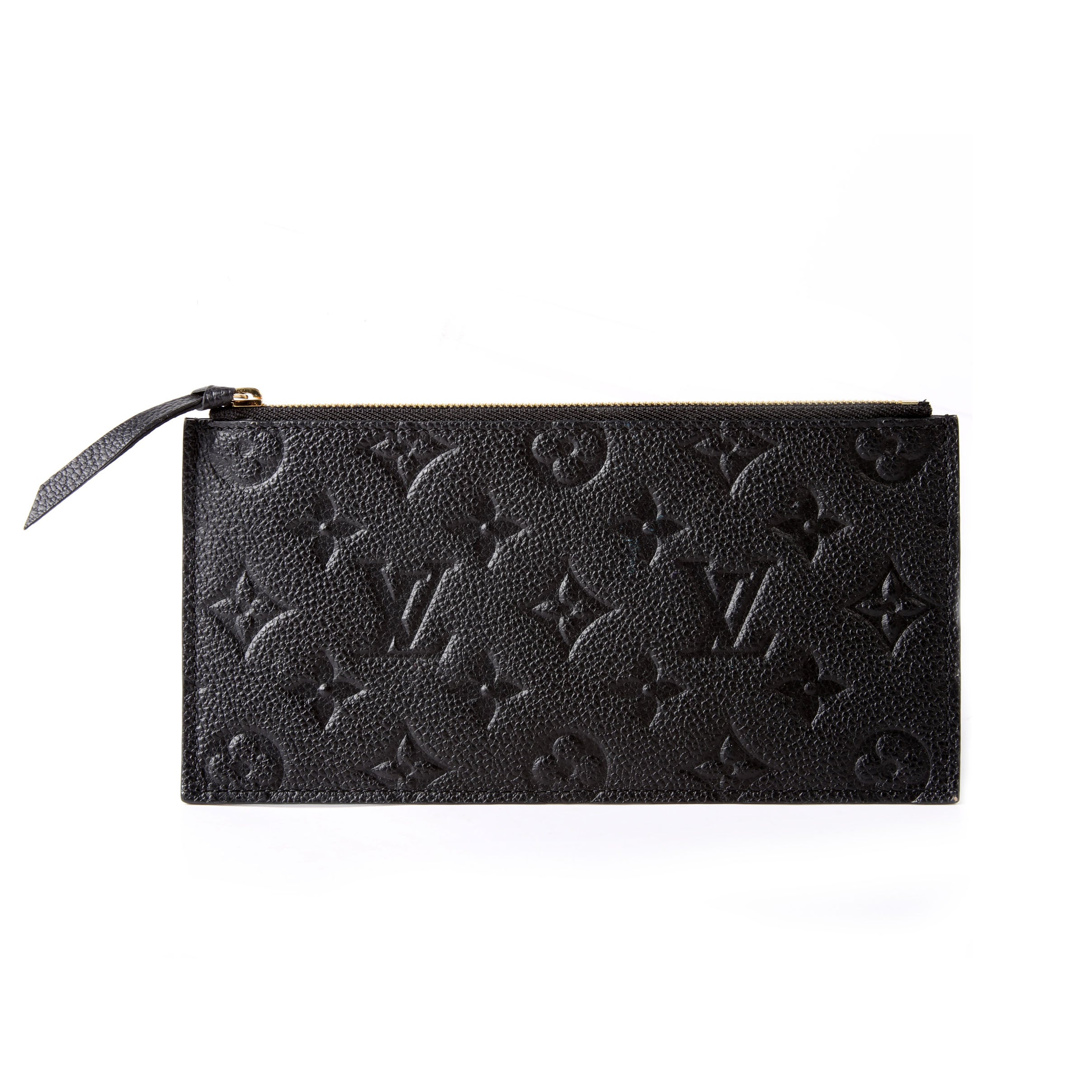 Pochette Felicie Empreinte Black