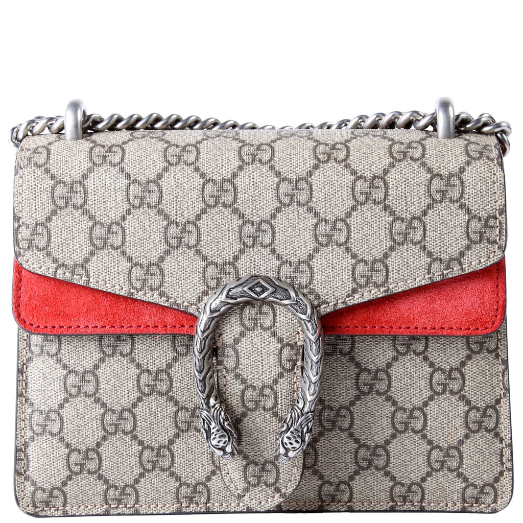 Gucci 421970 Dionysus GG Shoulder Mini Red