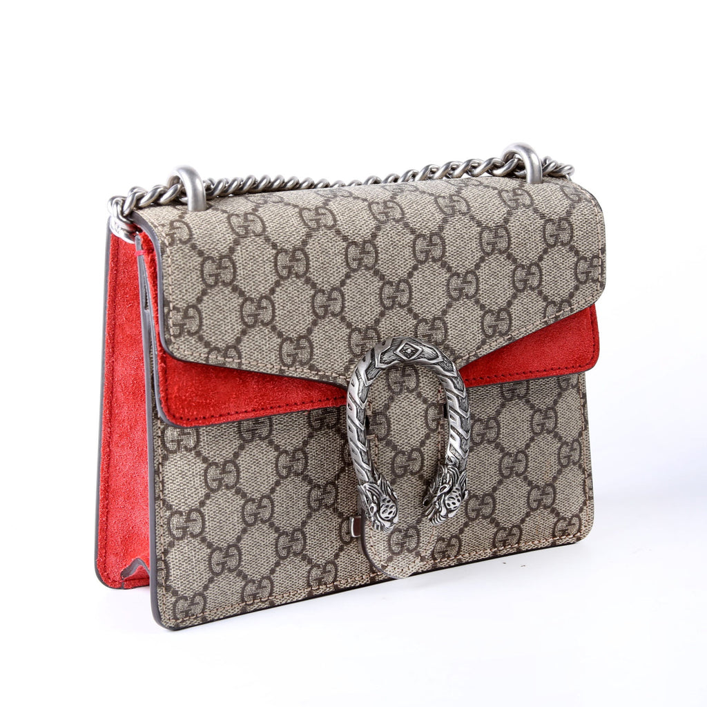 Gucci 421970 Dionysus GG Shoulder Mini Red