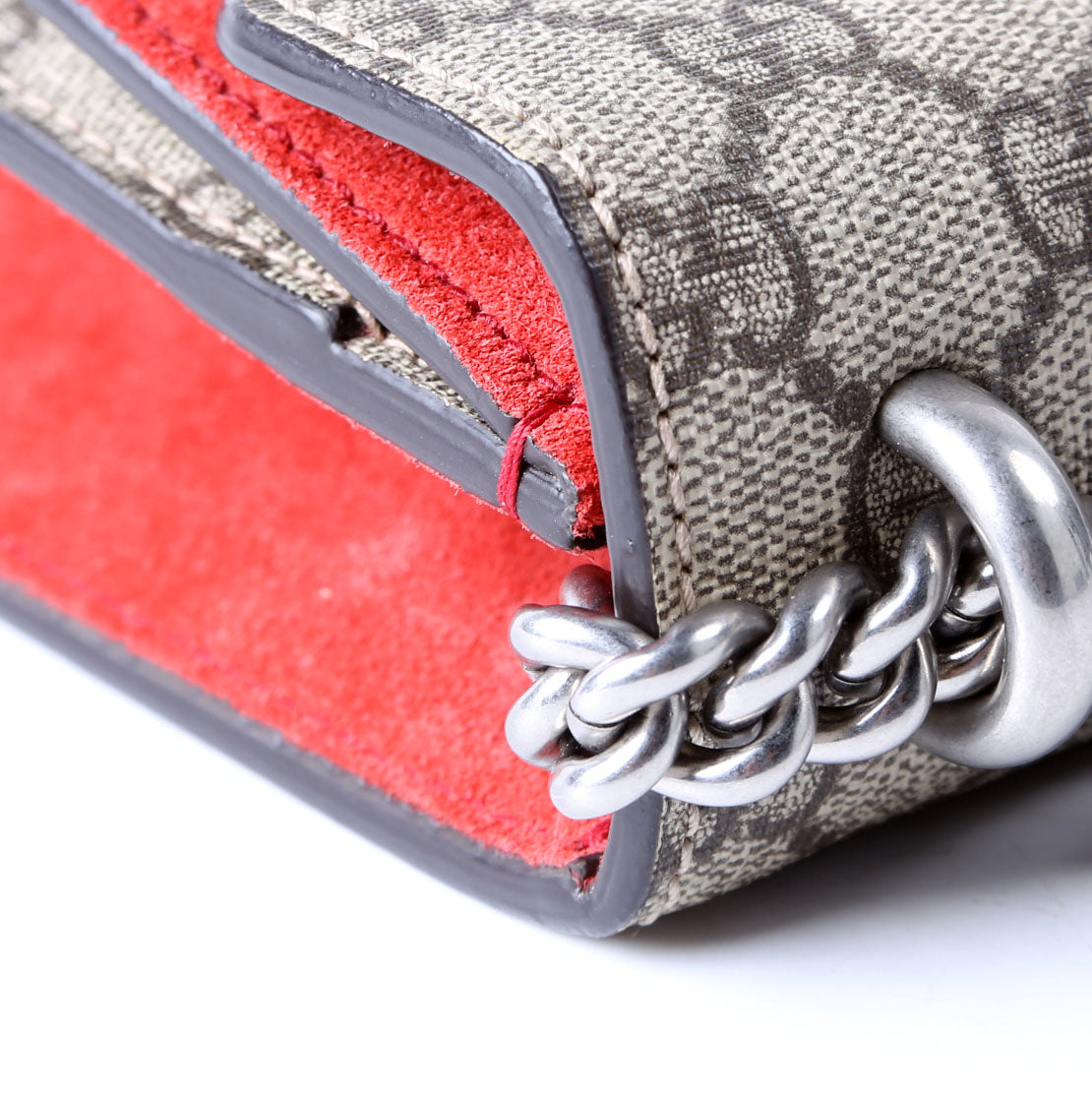 Gucci 421970 Dionysus GG Shoulder Mini Red