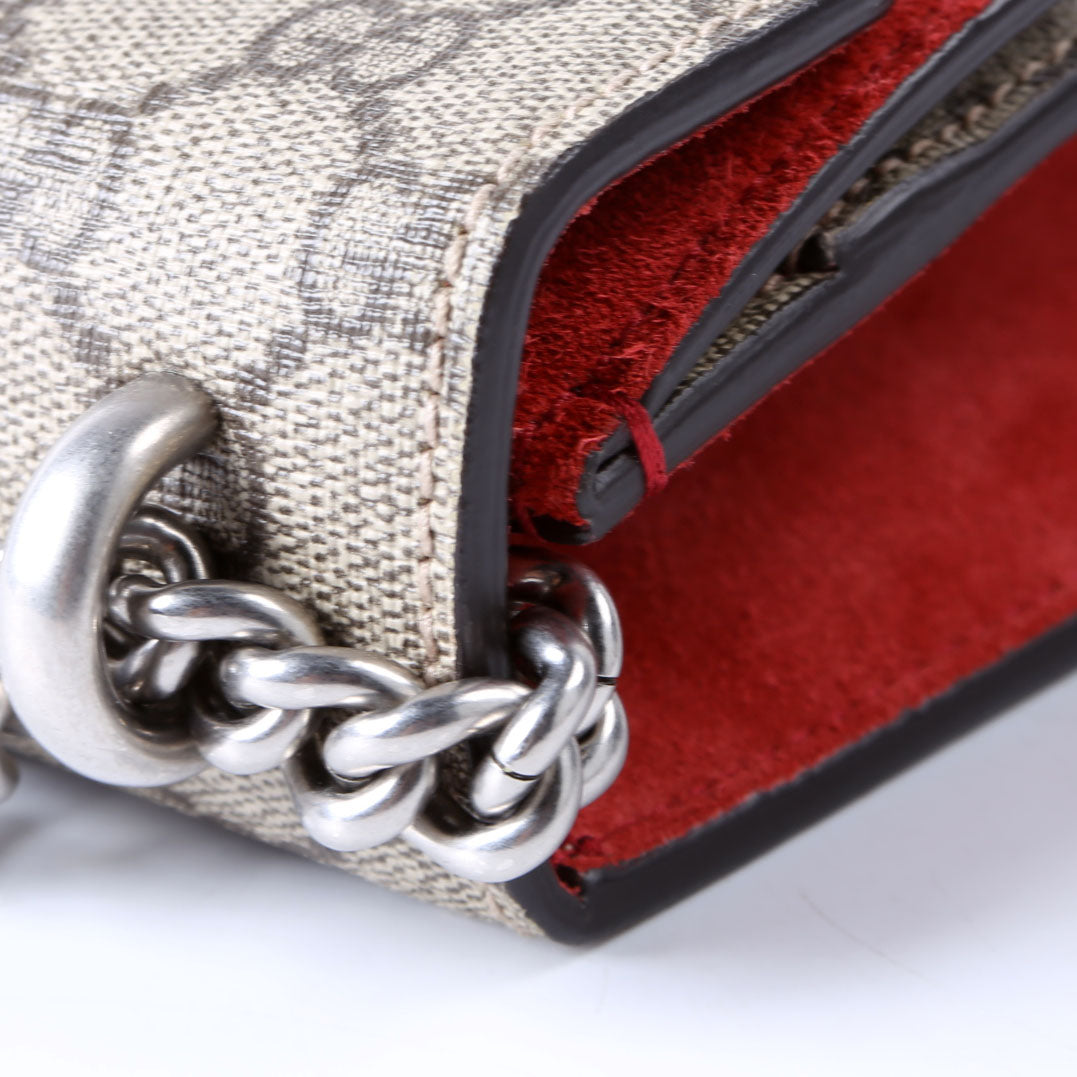 Gucci 421970 Dionysus GG Shoulder Mini Red