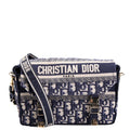 Dior Diorcamp Messenger Small Oblique Navy/Beige