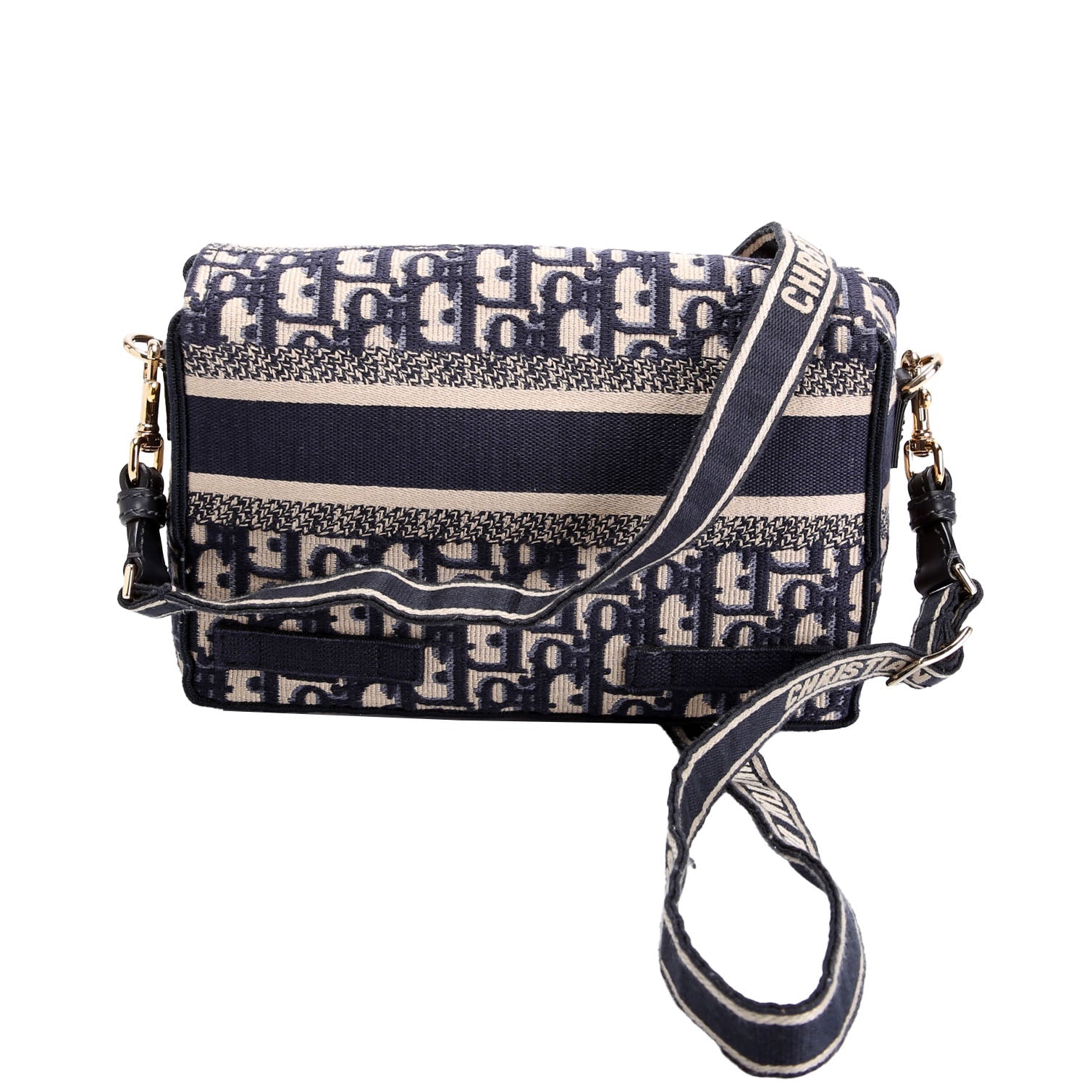 Dior Diorcamp Messenger Small Oblique Navy/Beige