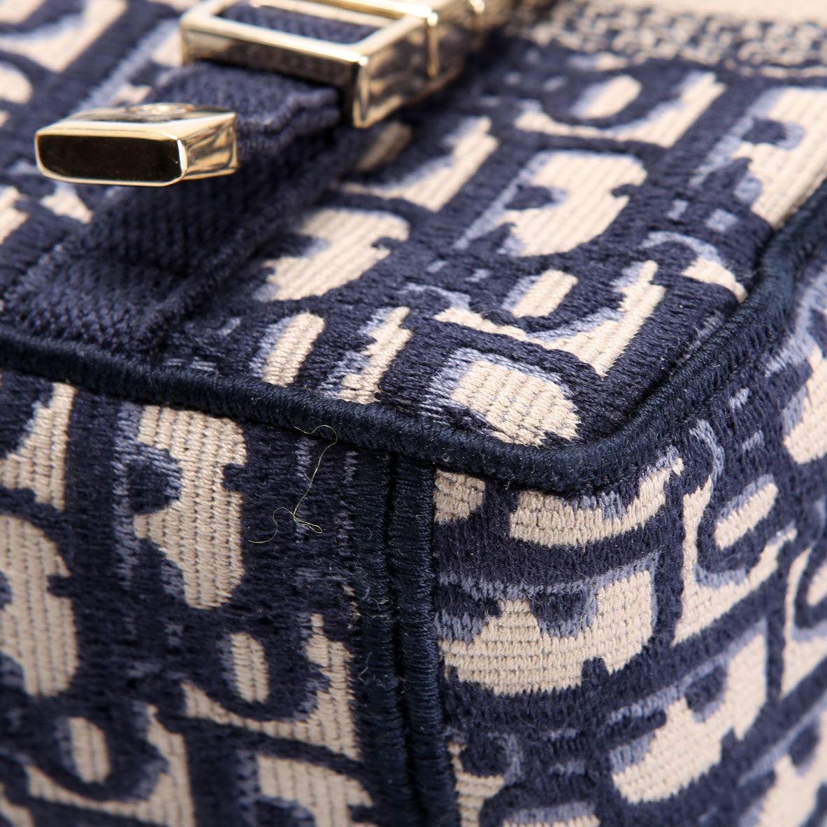 Dior Diorcamp Messenger Small Oblique Navy/Beige