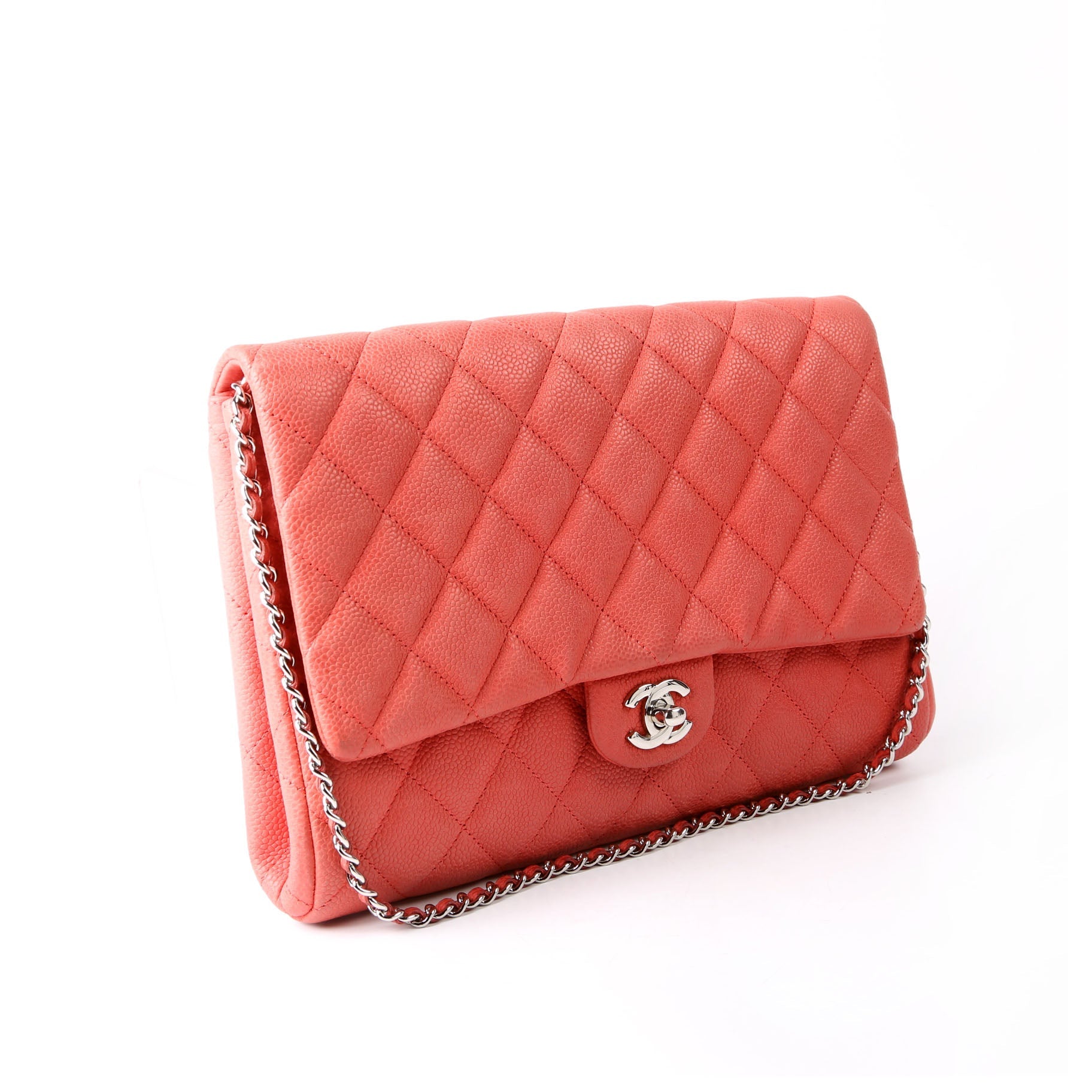Classic Flap Clutch With Chain 18M