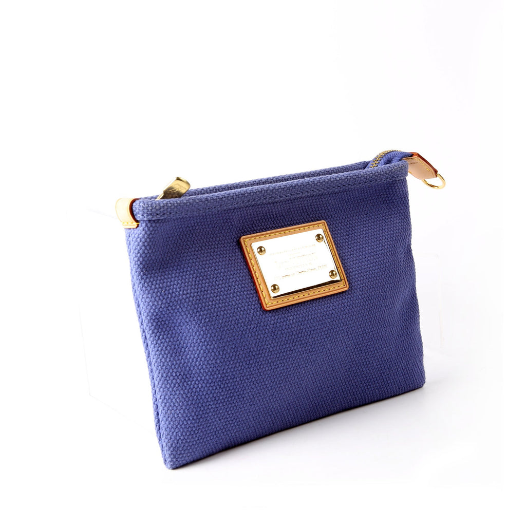 Antigua Pochette Plate PM Blue