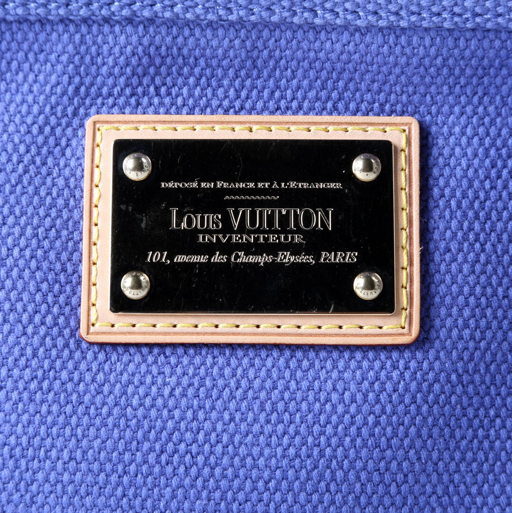 Antigua Pochette Plate PM Blue