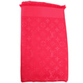 Monogram Shawl Silk/Wool Pink