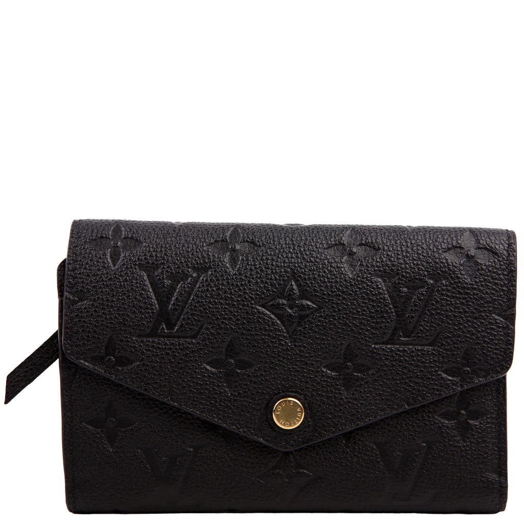 Compact Curieuse Wallet Empreinte Black