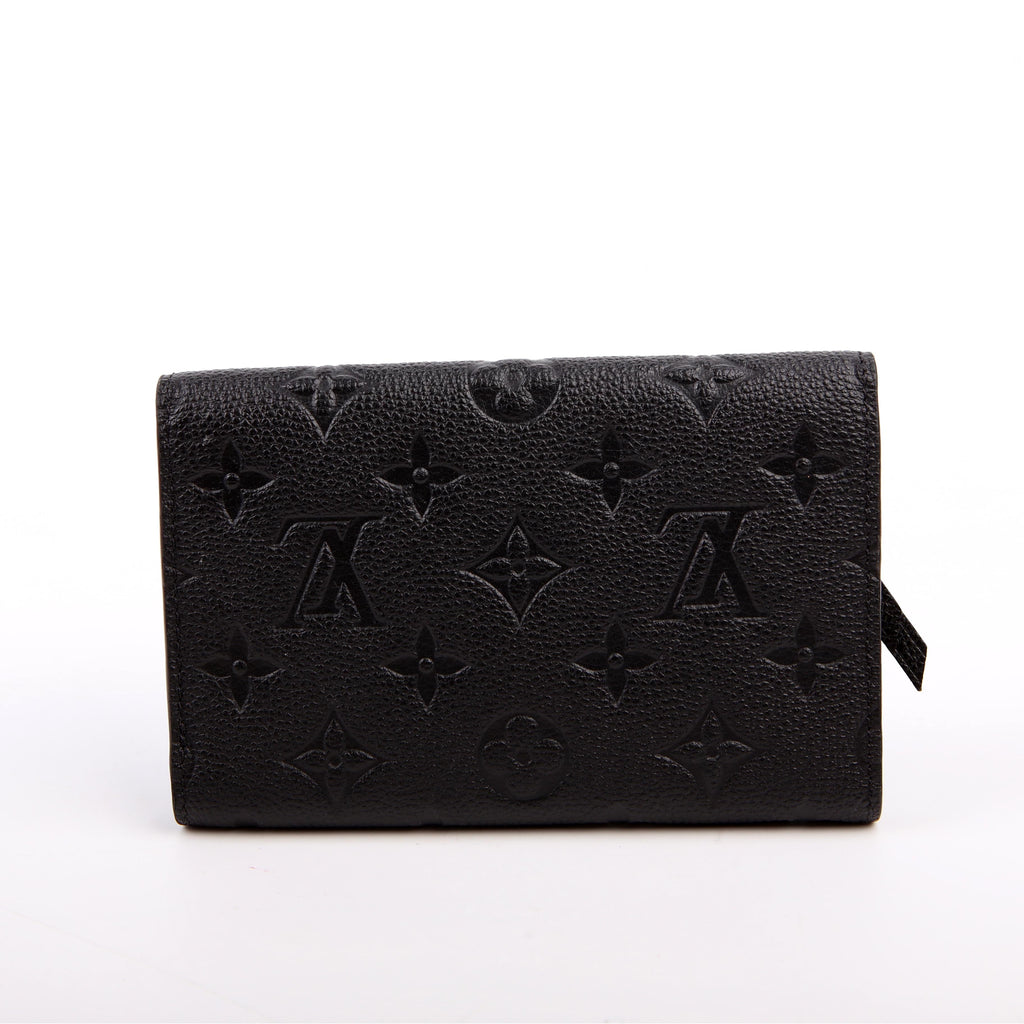 Compact Curieuse Wallet Empreinte Black