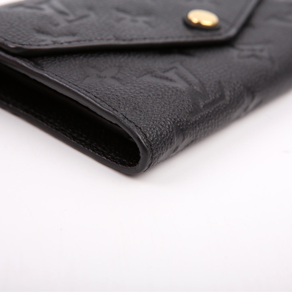 Compact Curieuse Wallet Empreinte Black