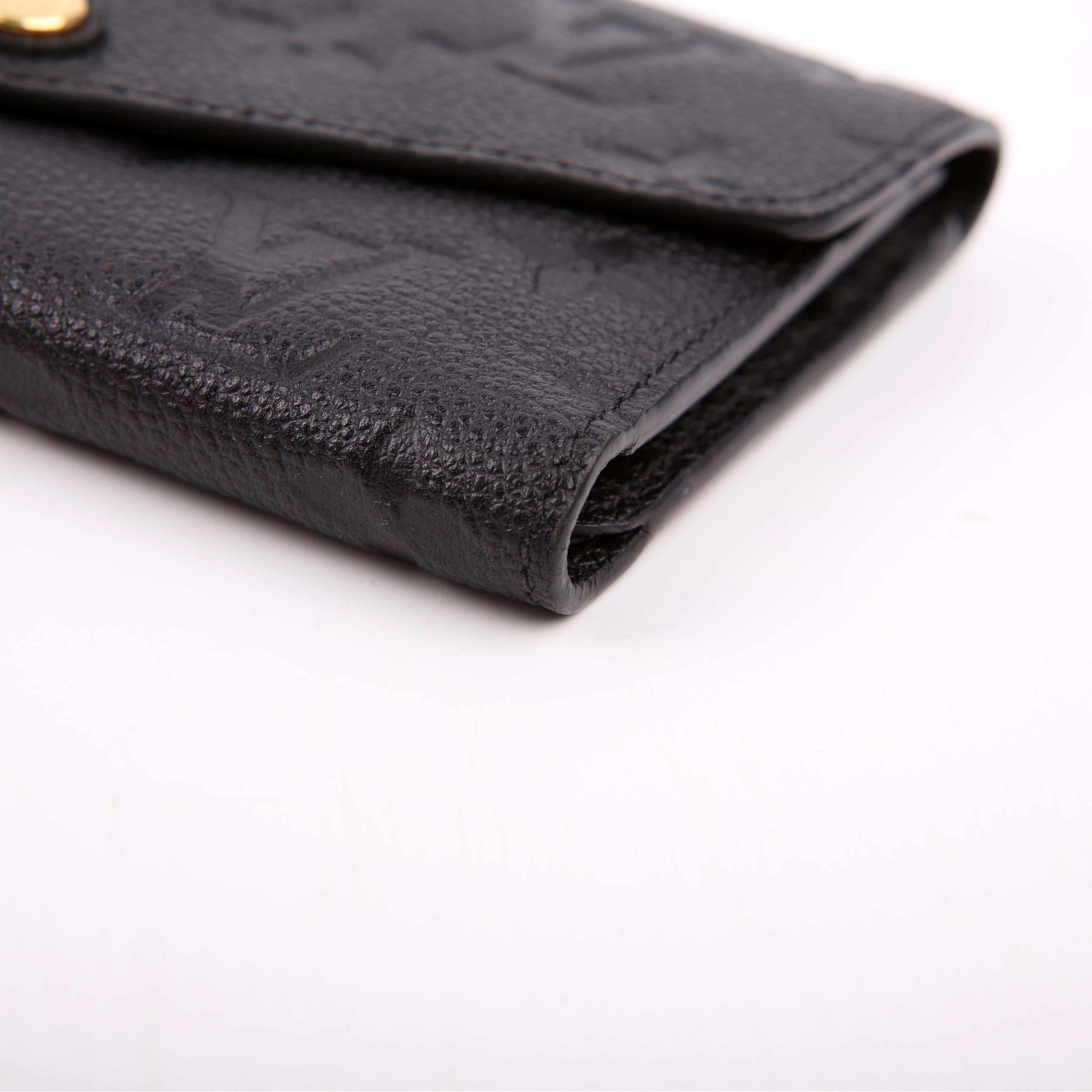 Compact Curieuse Wallet Empreinte Black