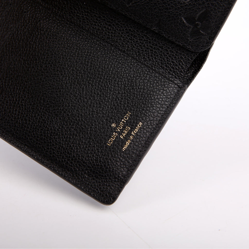 Compact Curieuse Wallet Empreinte Black
