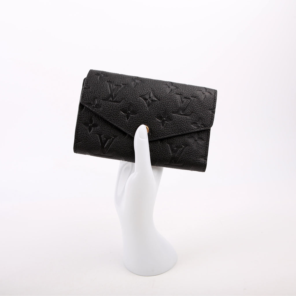 Compact Curieuse Wallet Empreinte Black