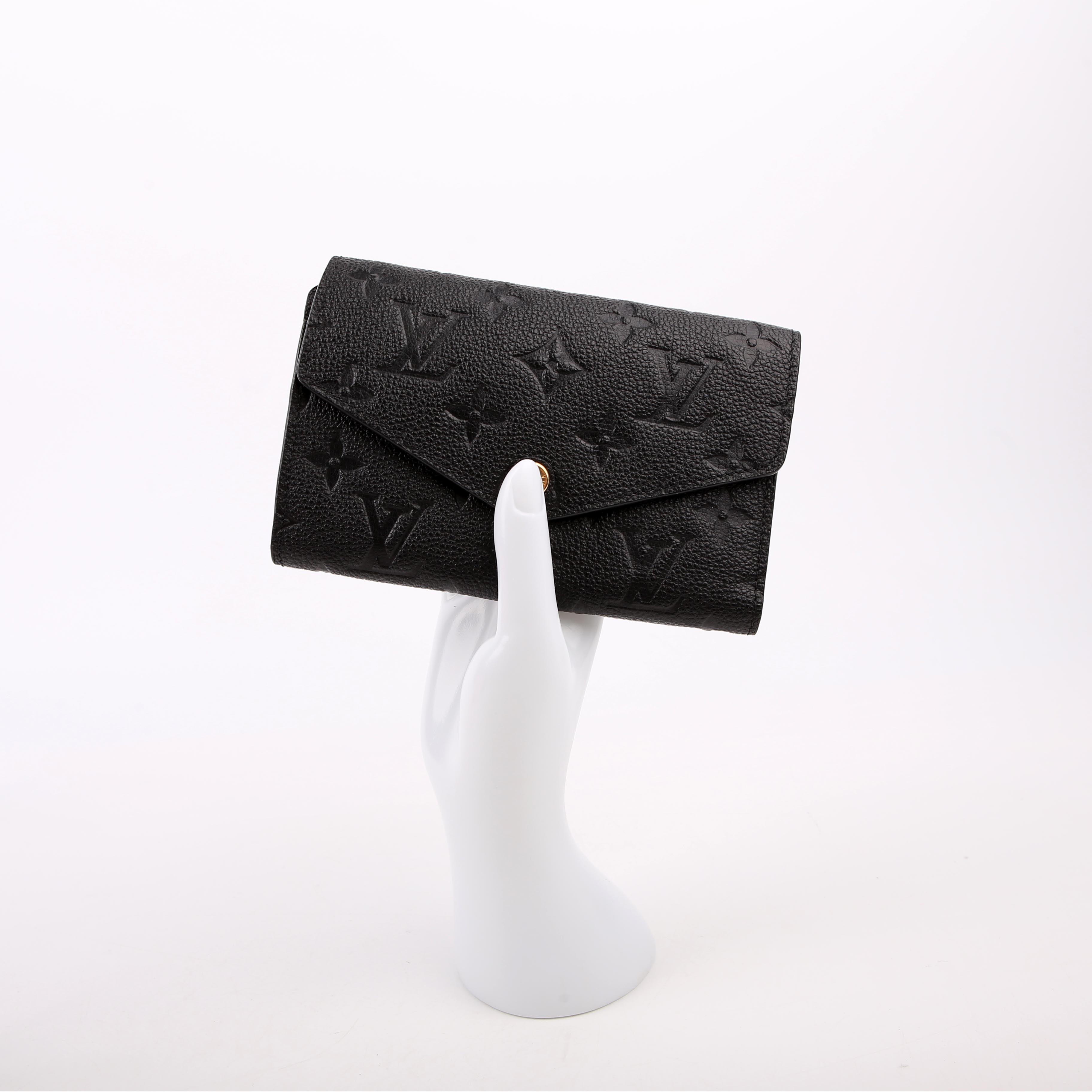Compact Curieuse Wallet Empreinte Black