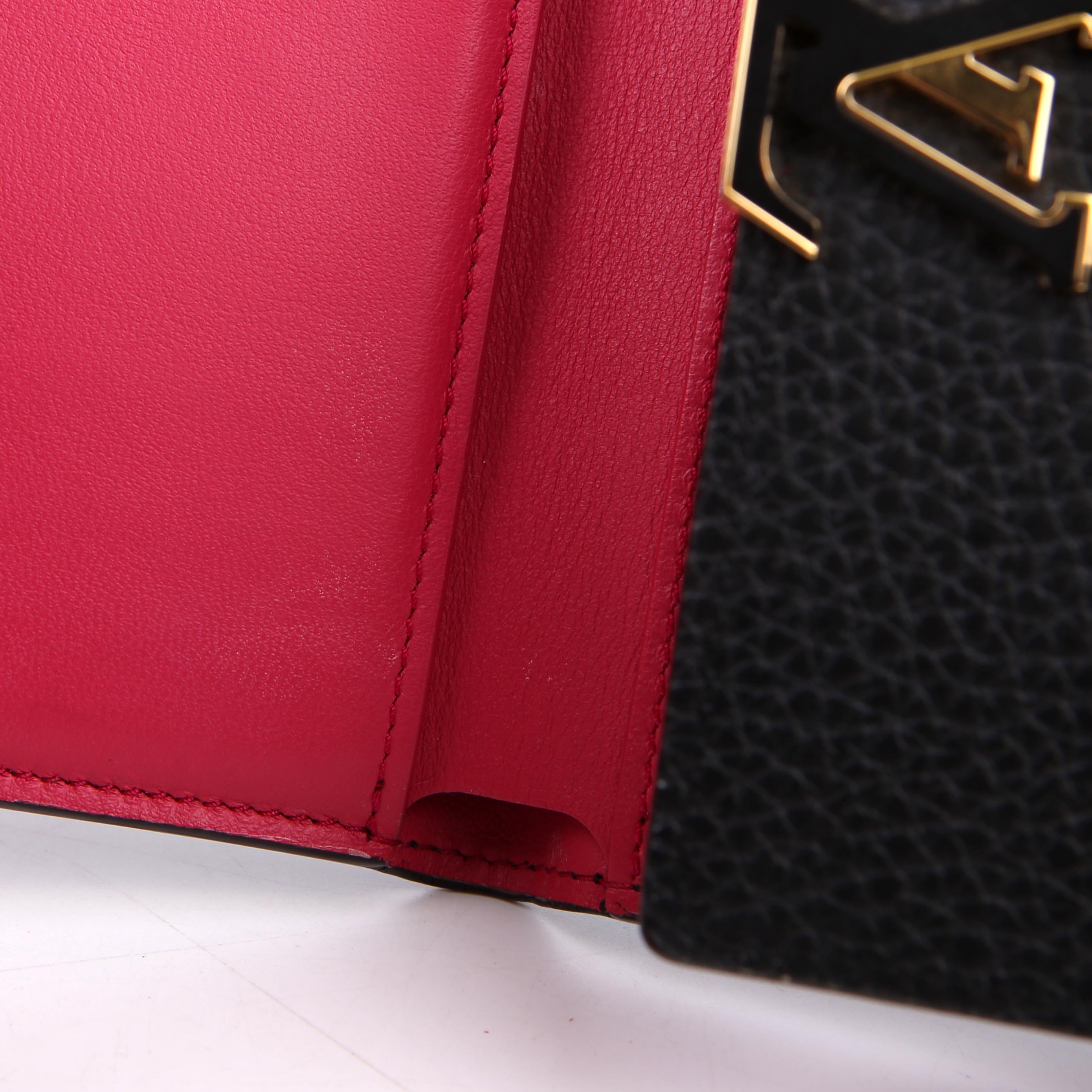 Capucines Wallet Compact Black