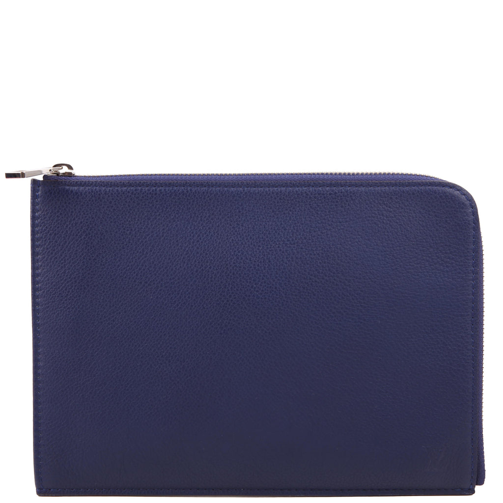 Pochette Jour PM Taurillon Blue