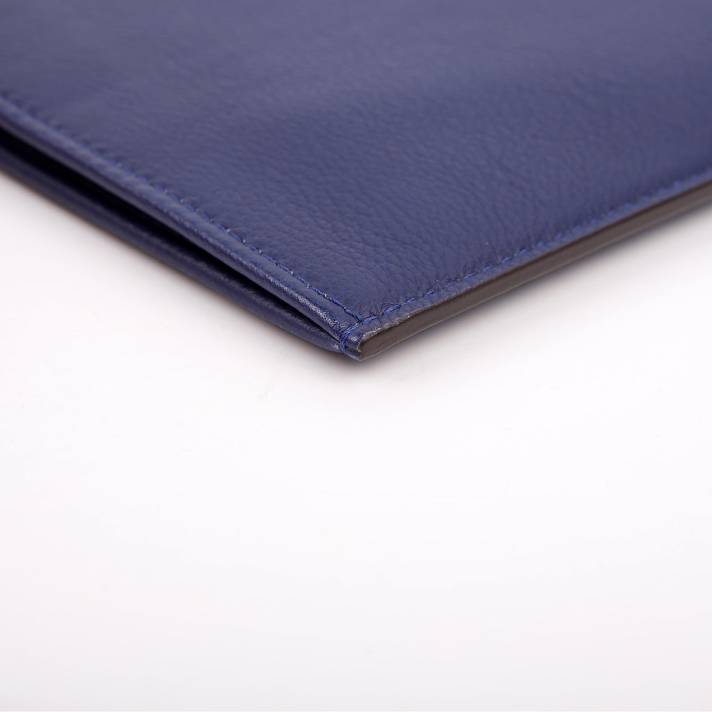 Pochette Jour PM Taurillon Blue