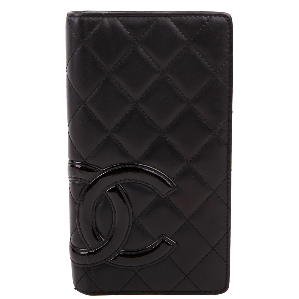Cambon Ligne Long Wallet Black