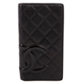 Cambon Ligne Long Wallet Black