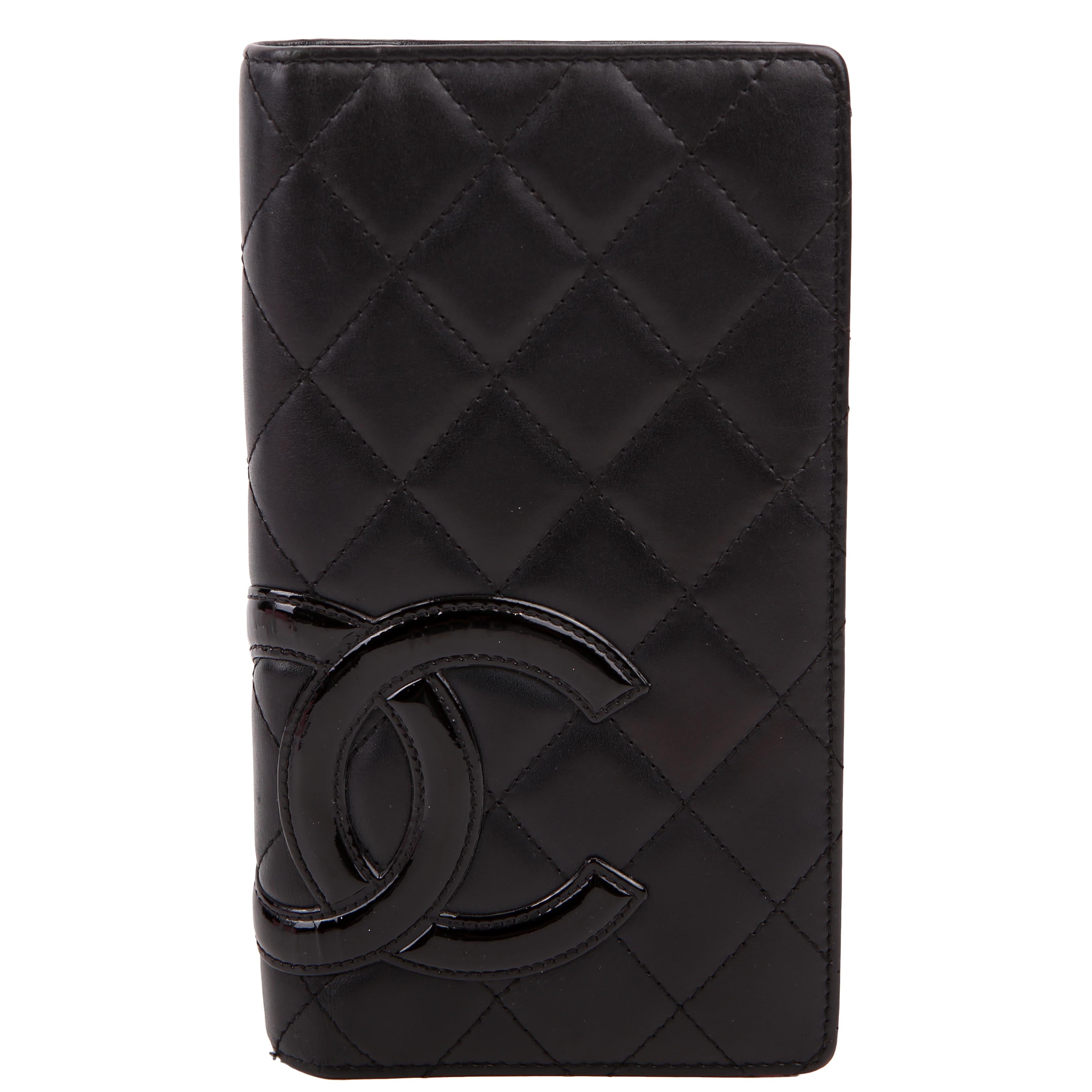 Cambon Ligne Long Wallet Black
