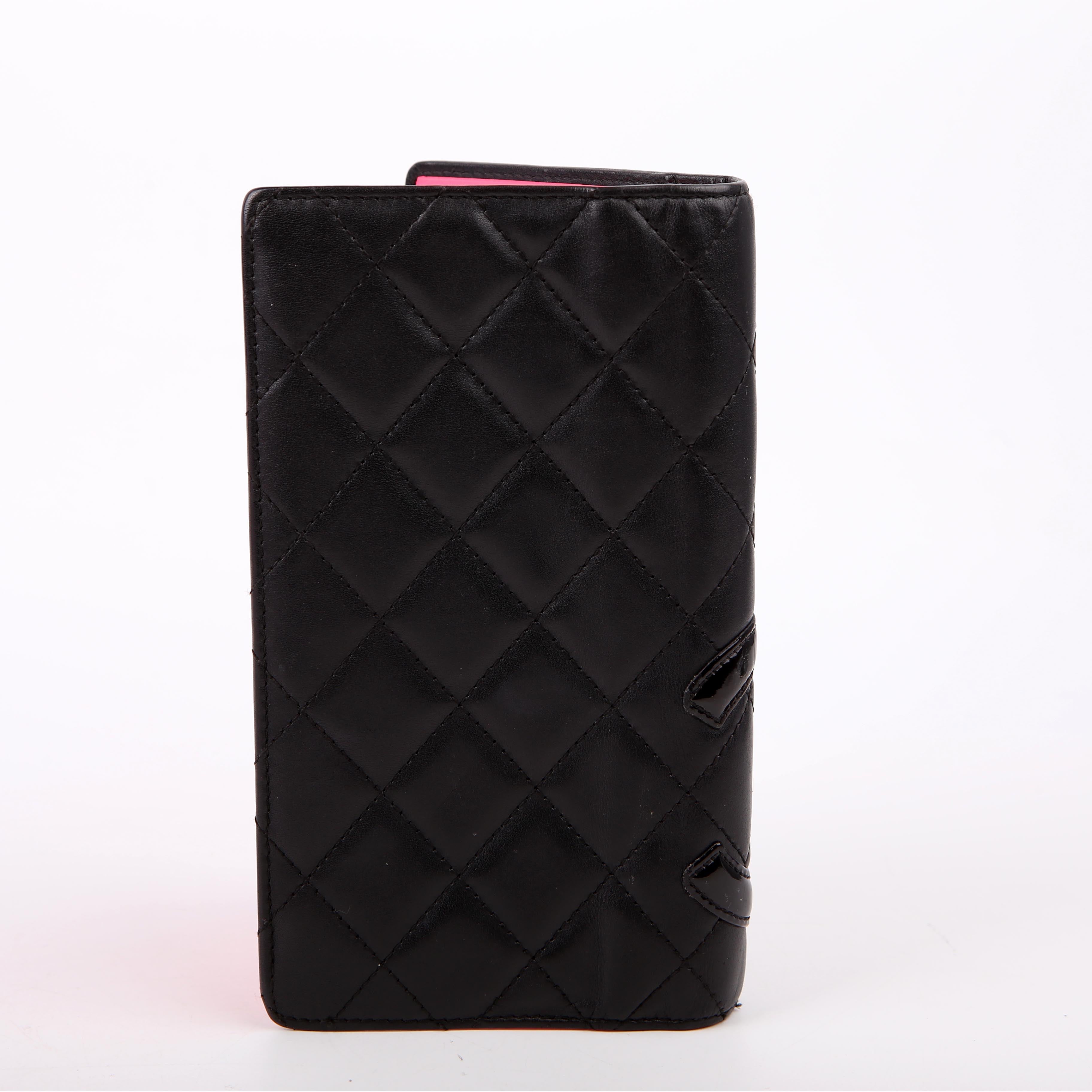 Cambon Ligne Long Wallet Black
