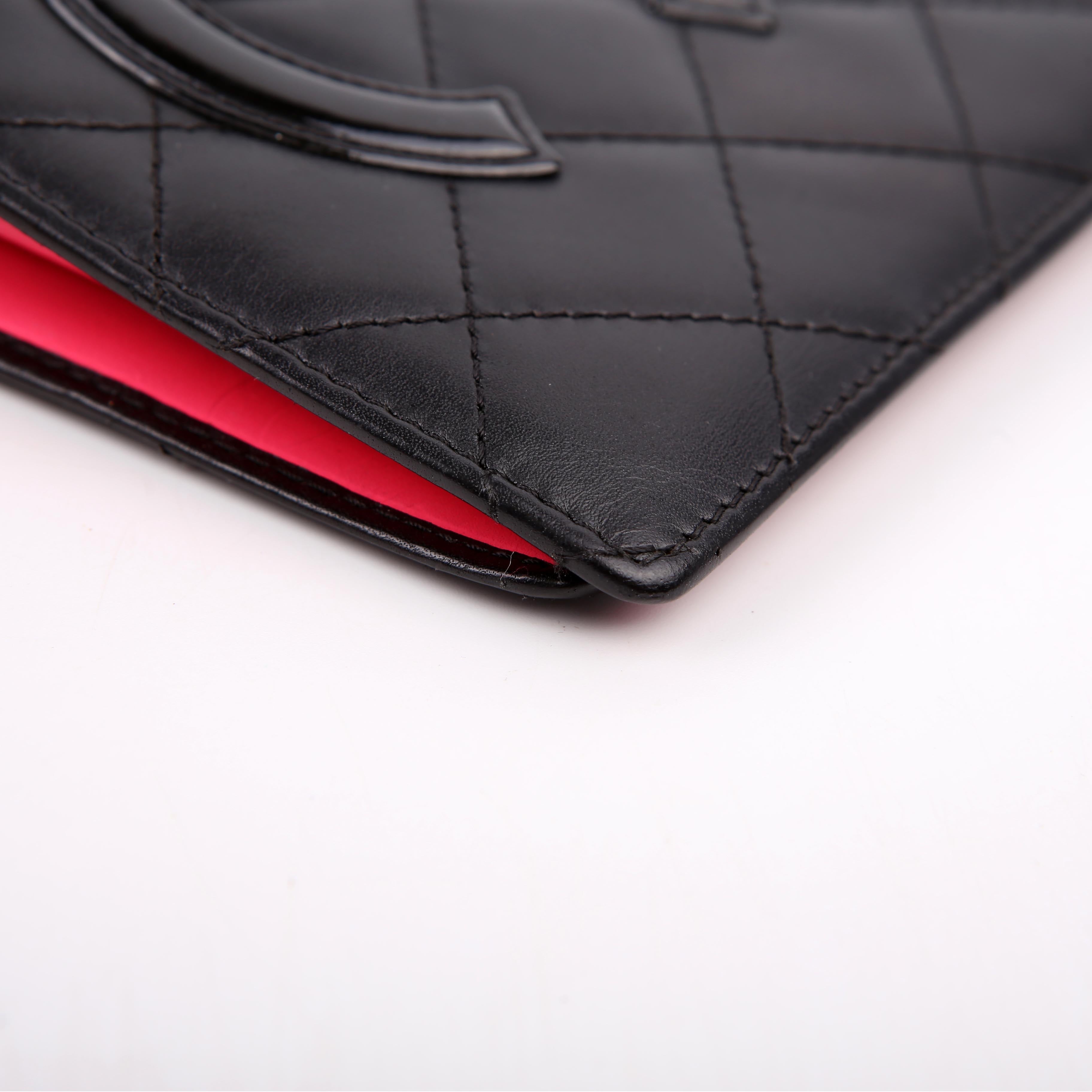 Cambon Ligne Long Wallet Black